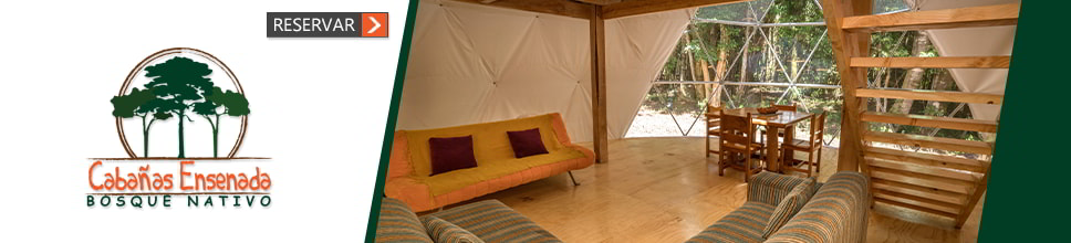 Interior Domo Cabañas Ensedada, Puerto Varas